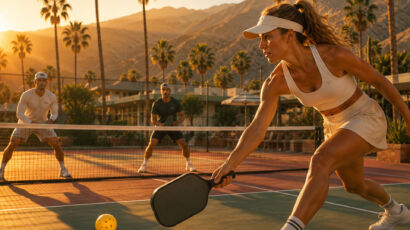 pickleball players