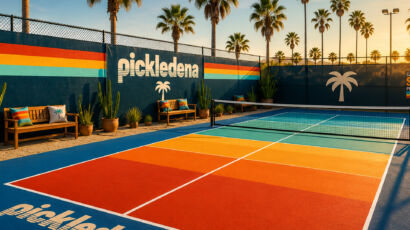 Pickleball court